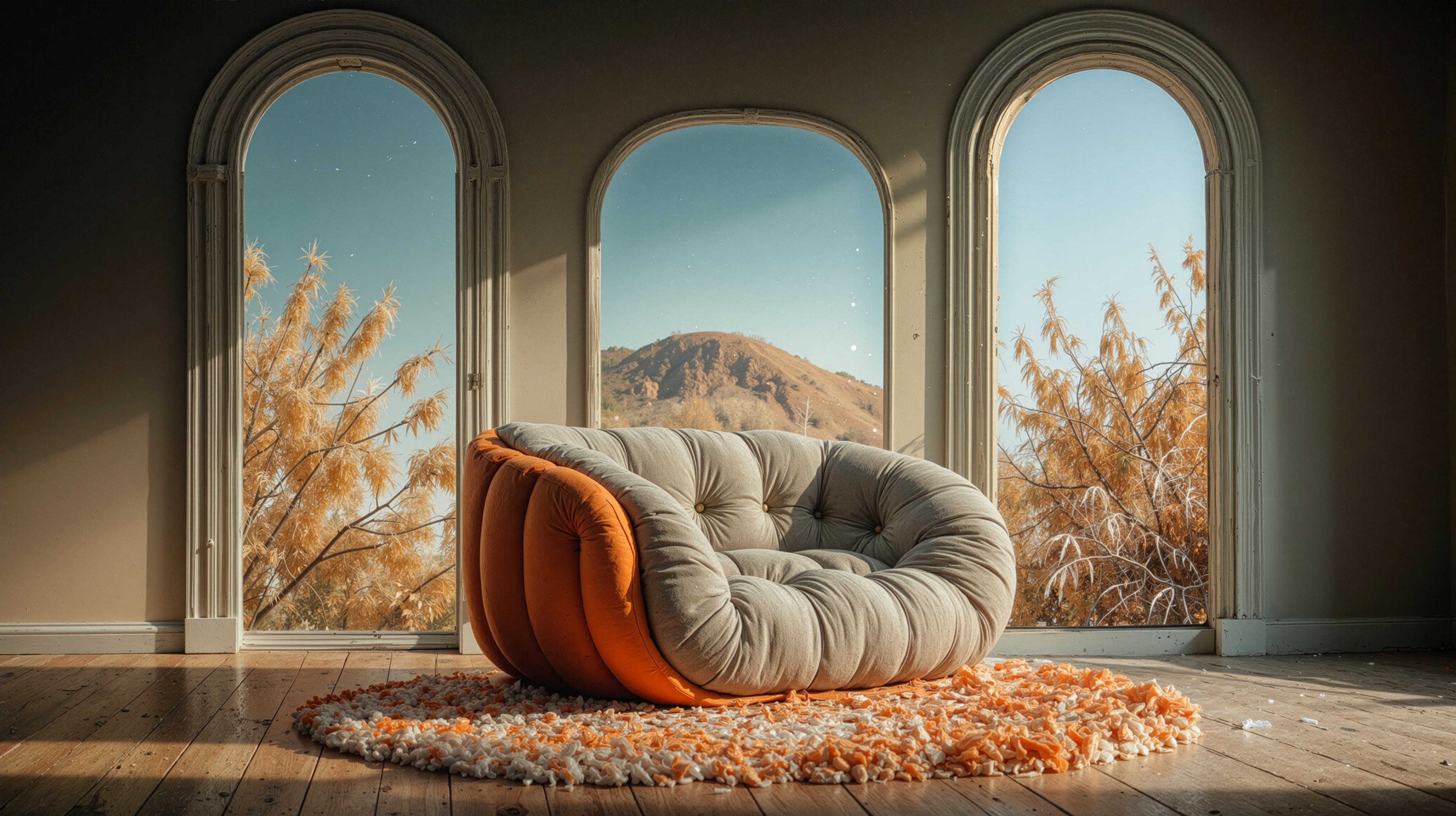 Lunar interior scene